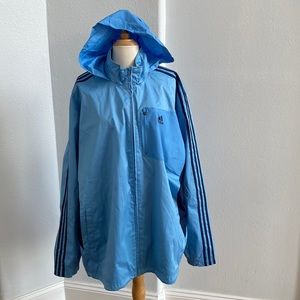 Adidas Concealable Hoodie Track Jacket Size 2XL‎